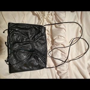 Carlos falchi butterfly bag. Leather